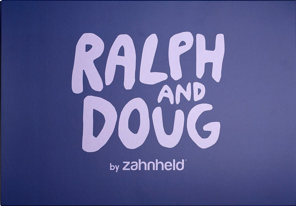 Bundle Box in der Hülle mit dem Logo Ralph and Doug by Zahnheld